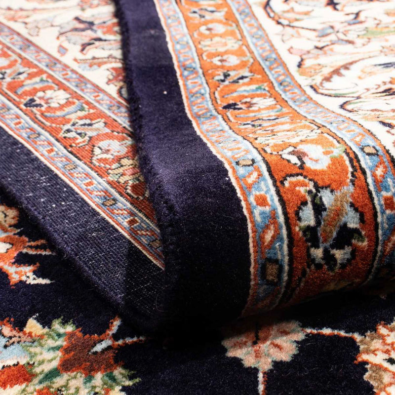 Dywan perski - Klasyczny - 286 x 198 cm - ciemnoniebieski