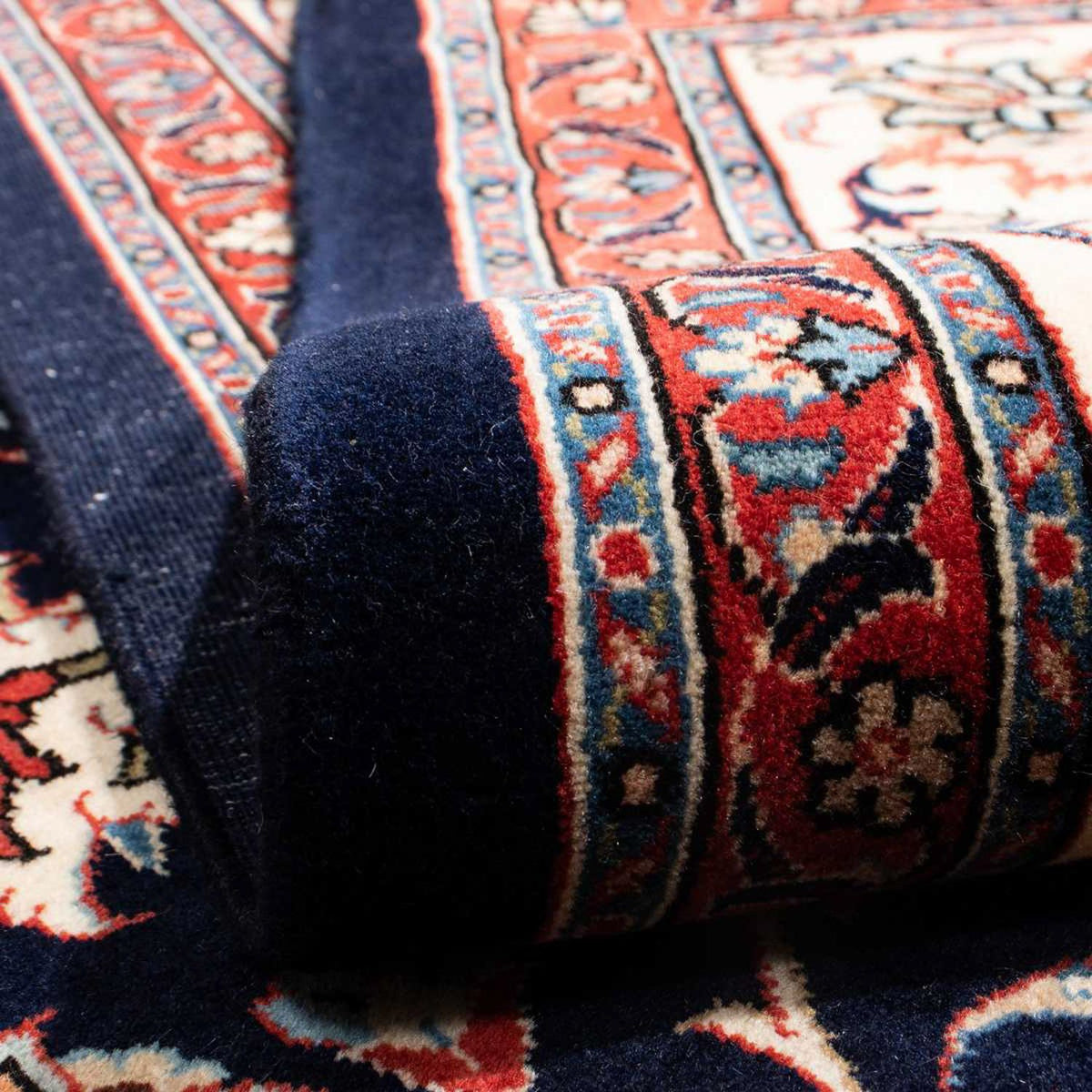 Dywan perski - Klasyczny - 292 x 202 cm - ciemnoniebieski