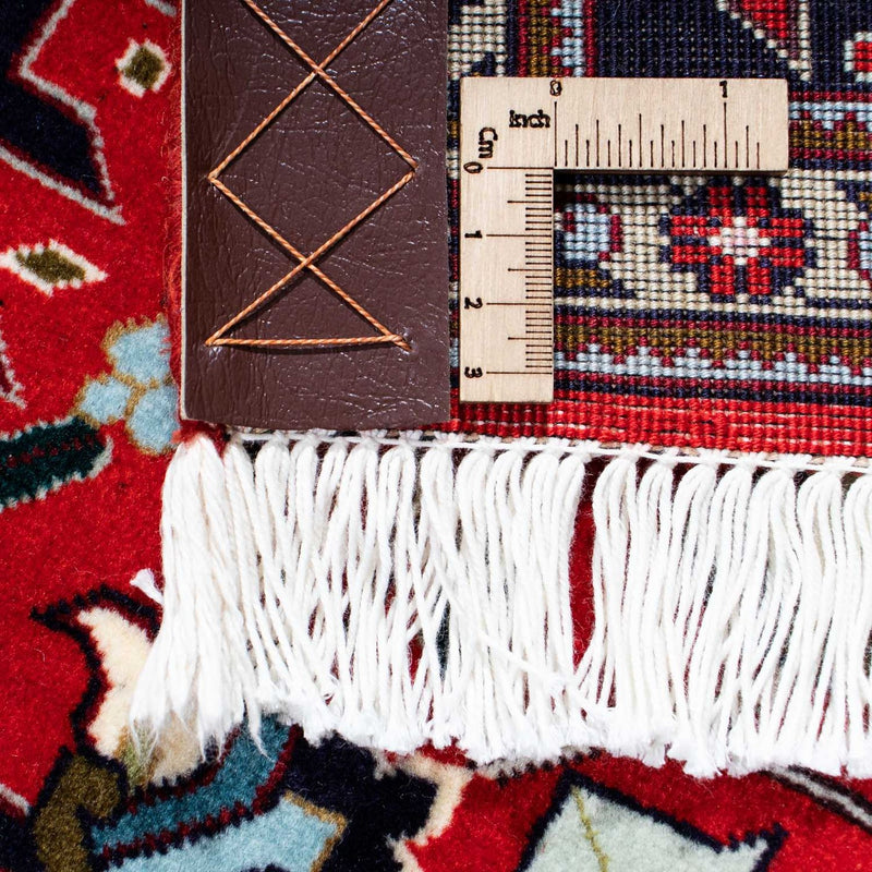 Dywan perski - Tabriz - Królewski - 212 x 154 cm - ciemna czerwień