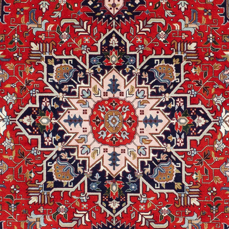 Dywan perski - Tabriz - Królewski - 196 x 152 cm - ciemna czerwień