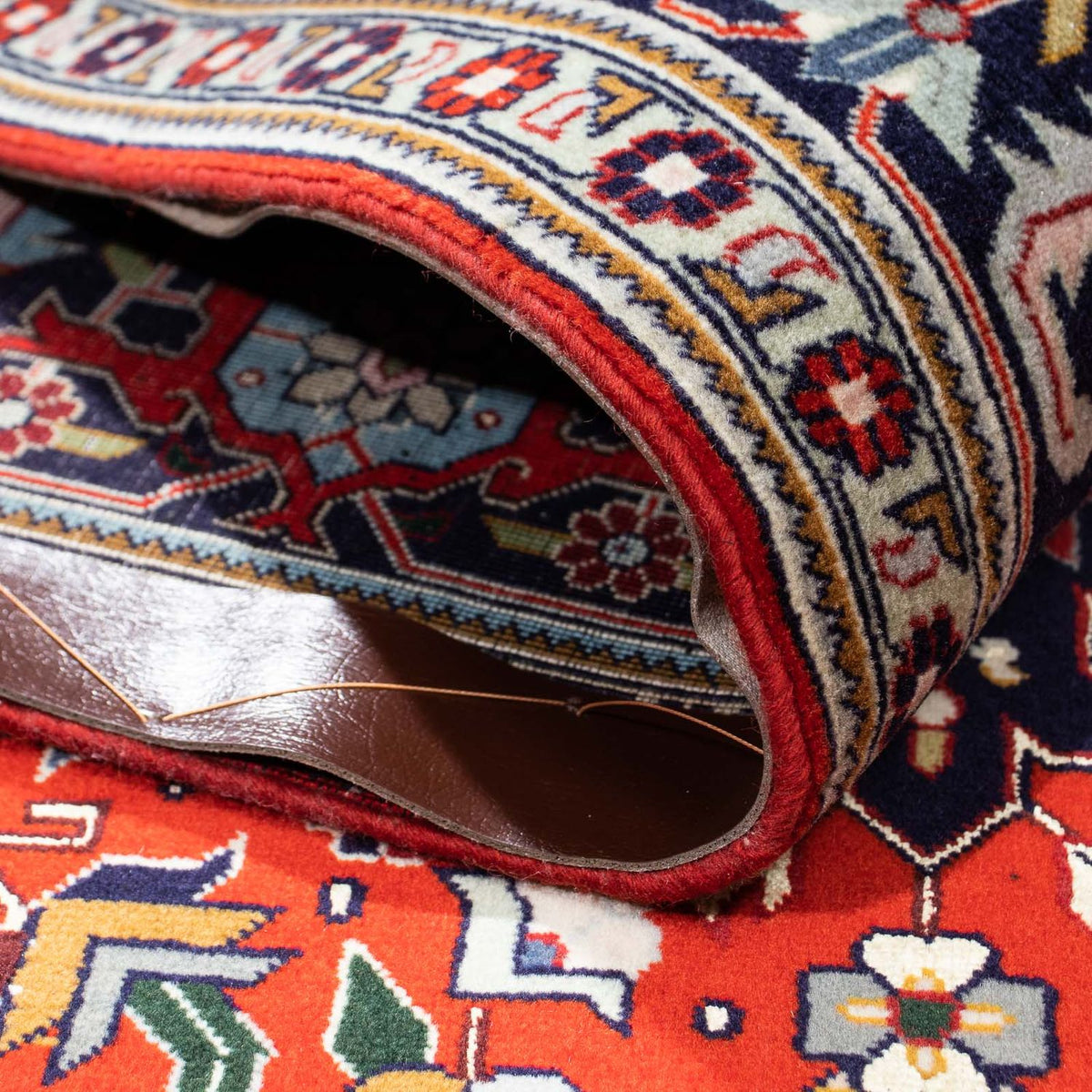 Dywan perski - Tabriz - Królewski - 196 x 152 cm - ciemna czerwień