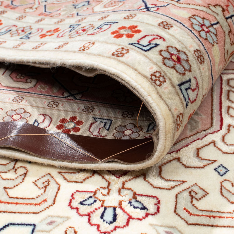 Dywan perski - Tabriz - Królewski - 310 x 204 cm - beżowy