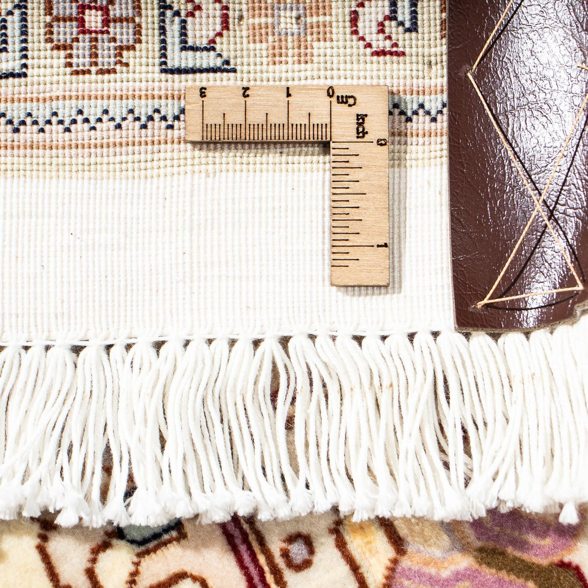 Dywan perski - Tabriz - Królewski - 208 x 156 cm - beżowy