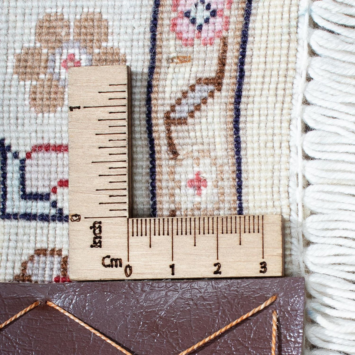 Dywan perski - Tabriz - Królewski - 304 x 212 cm - beżowy