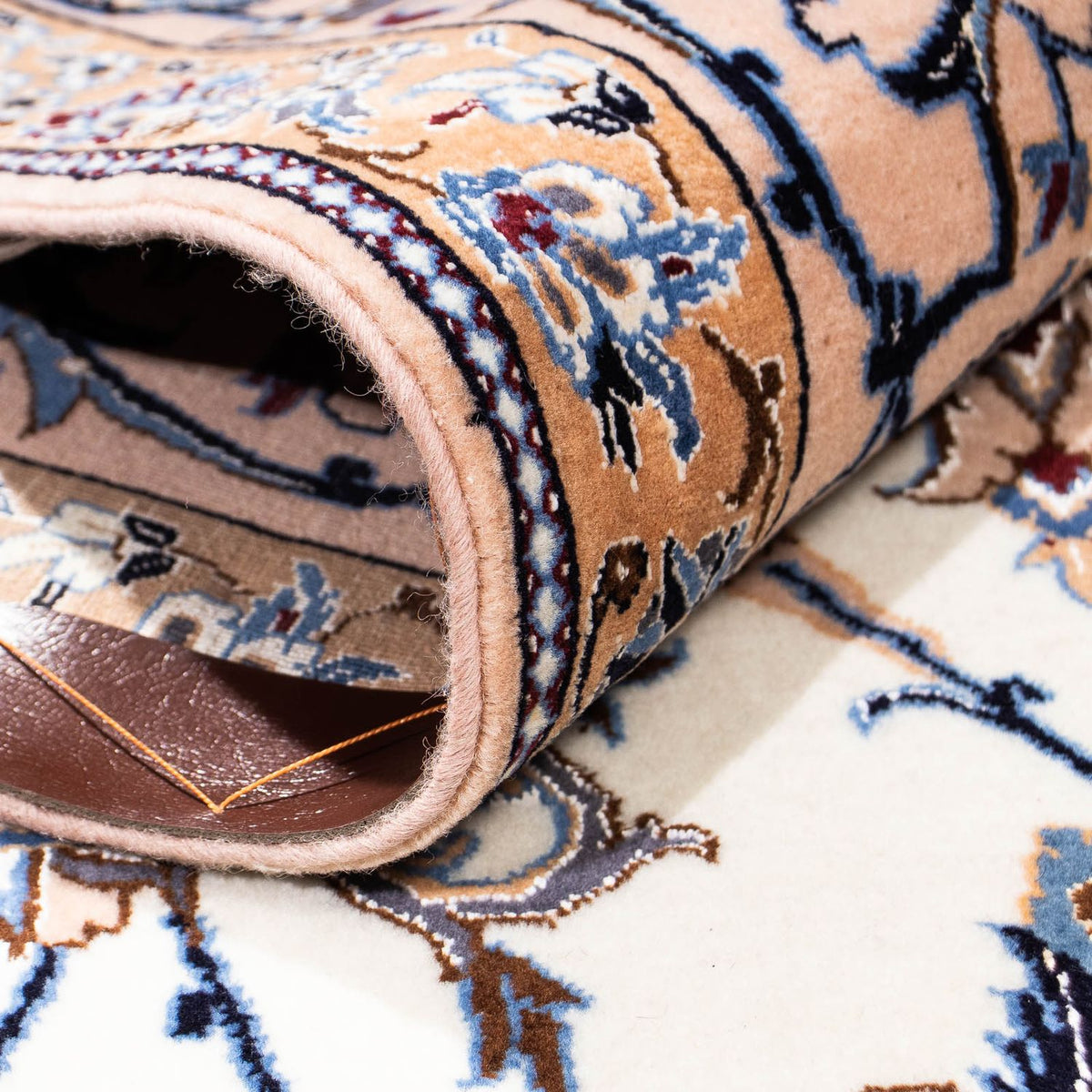 Dywan perski - Nain - Premium - 263 x 170 cm - beżowy