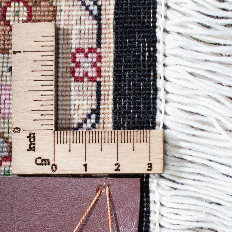 Dywan perski - Tabriz - Królewski - 300 x 204 cm - ciemnoniebieski