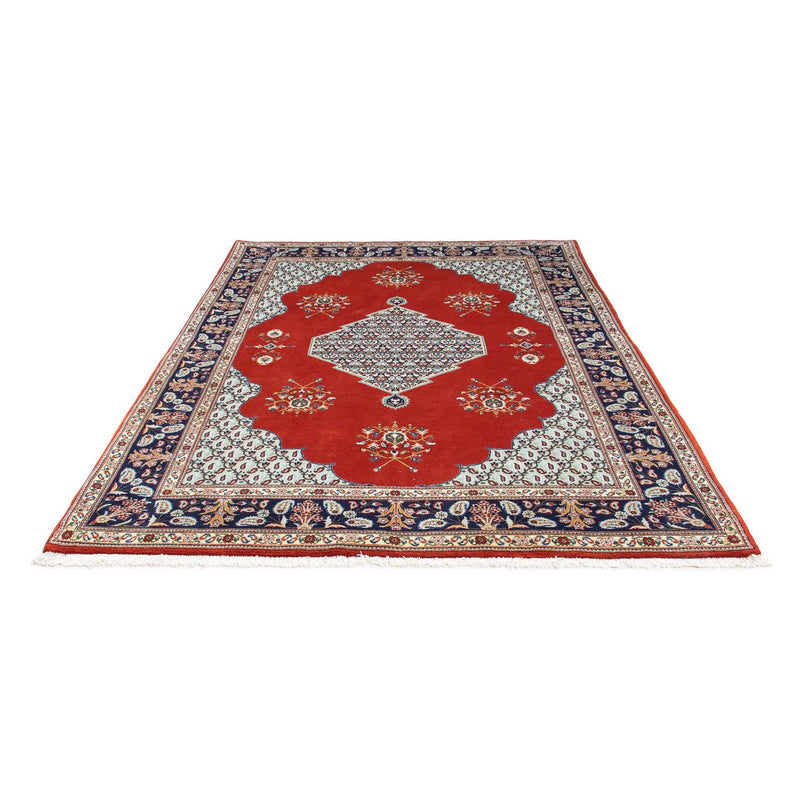 Dywan perski - Ghom - 243 x 179 cm - ciemna czerwień