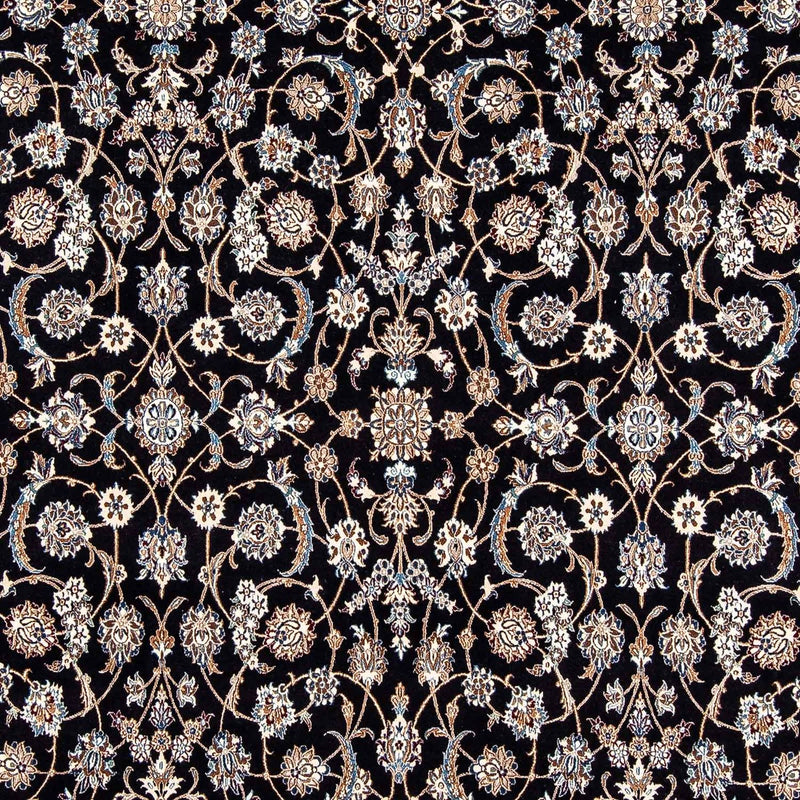 Dywan perski - Nain - Premium - 303 x 202 cm - ciemnoniebieski