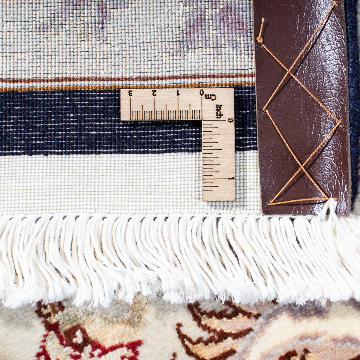 Dywan perski - Tabriz - Królewski - 240 x 167 cm - ciemnoniebieski