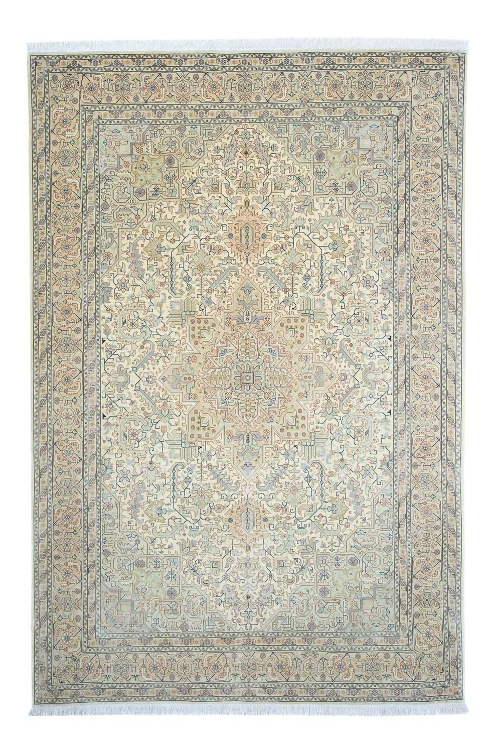 Dywan perski - Tabriz - Królewski - 306 x 203 cm - wielokolorowy