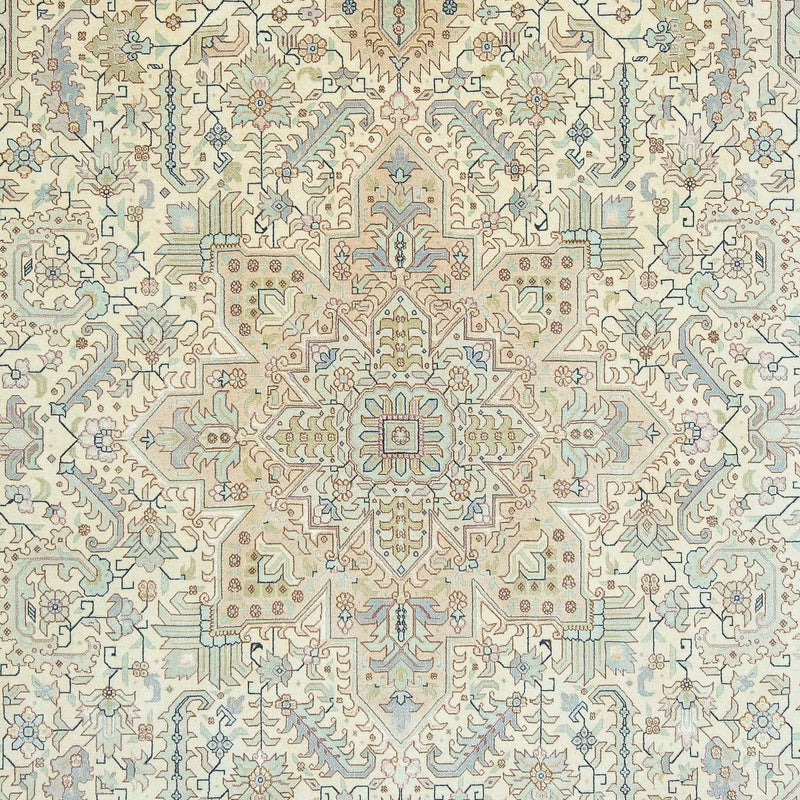 Dywan perski - Tabriz - Królewski - 306 x 203 cm - wielokolorowy