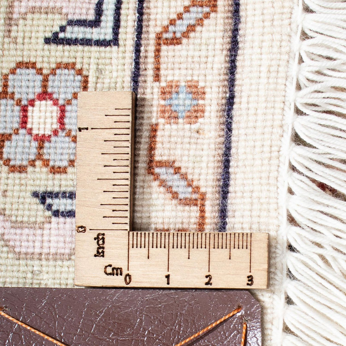 Dywan perski - Tabriz - Królewski - 303 x 207 cm - beżowy