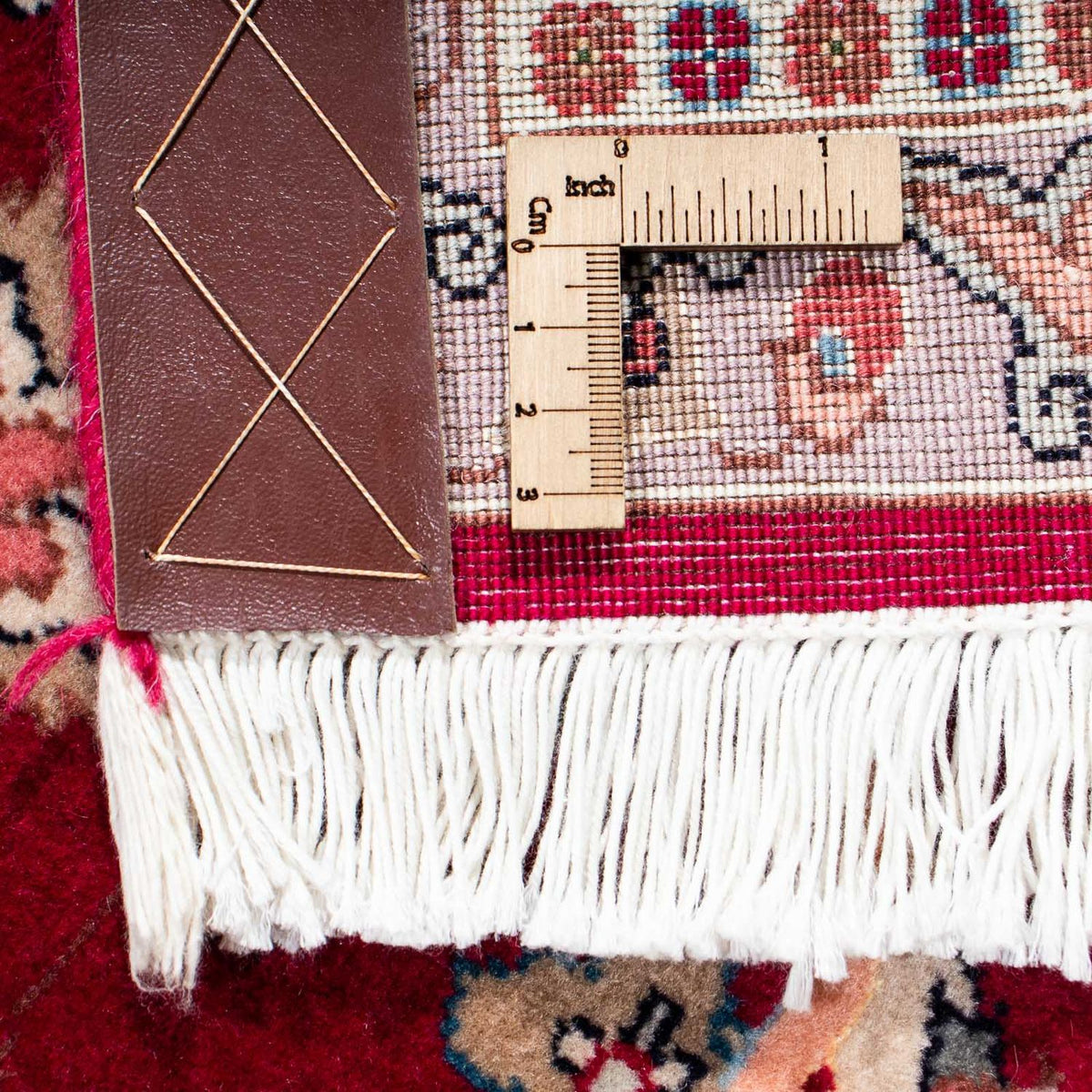 Dywan perski - Tabriz - Królewski - 246 x 172 cm - ciemna czerwień