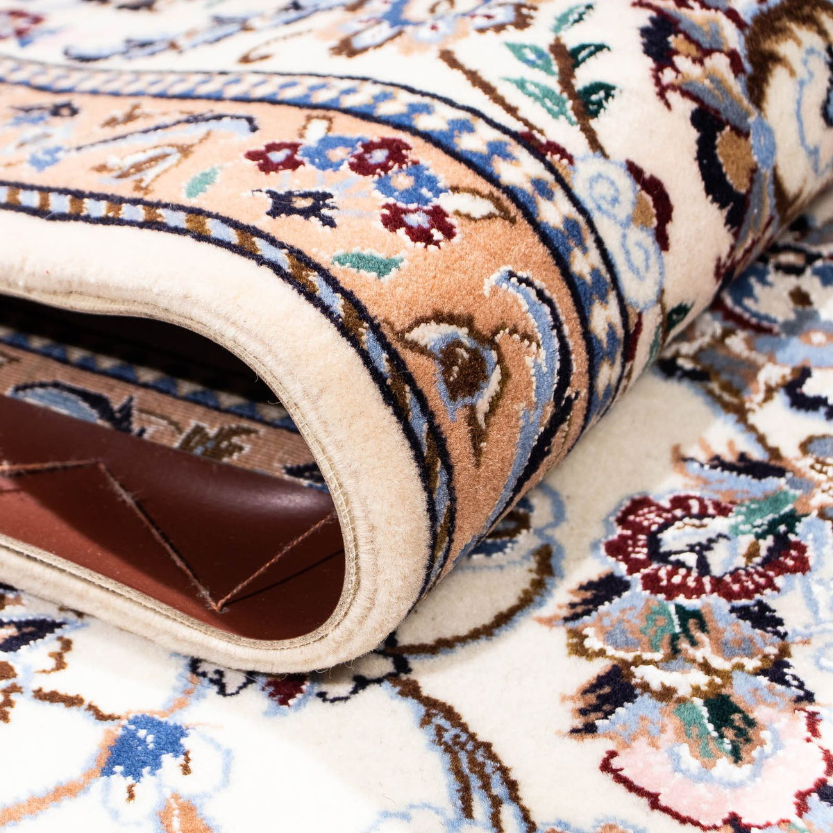 Dywan perski - Nain - Premium - 273 x 176 cm - beżowy