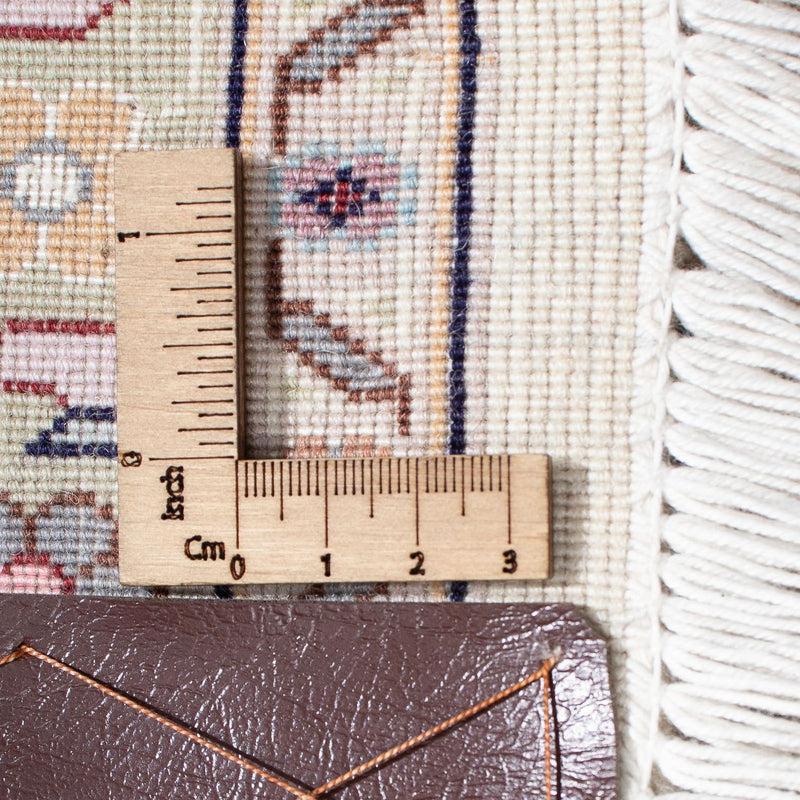 Dywan perski - Tabriz - Królewski - 303 x 207 cm - beżowy