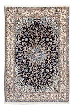 Dywan perski - Nain - Królewski - 290 x 204 cm - czarny