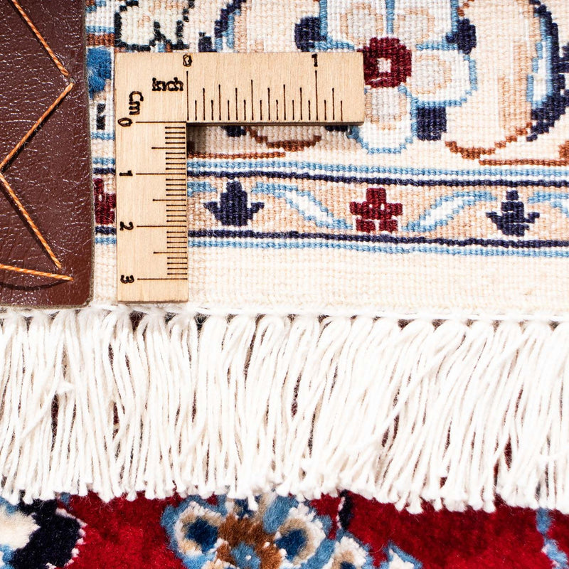 Dywan perski - Nain - Premium - 236 x 153 cm - ciemna czerwień