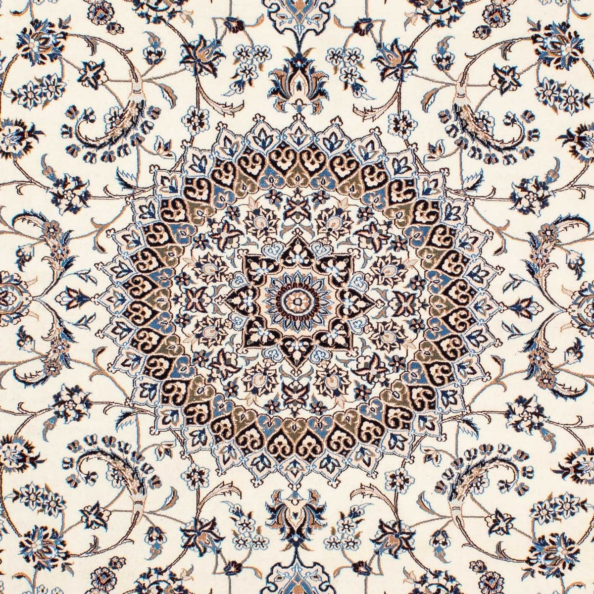 Dywan perski - Nain - Premium - 243 x 160 cm - beżowy