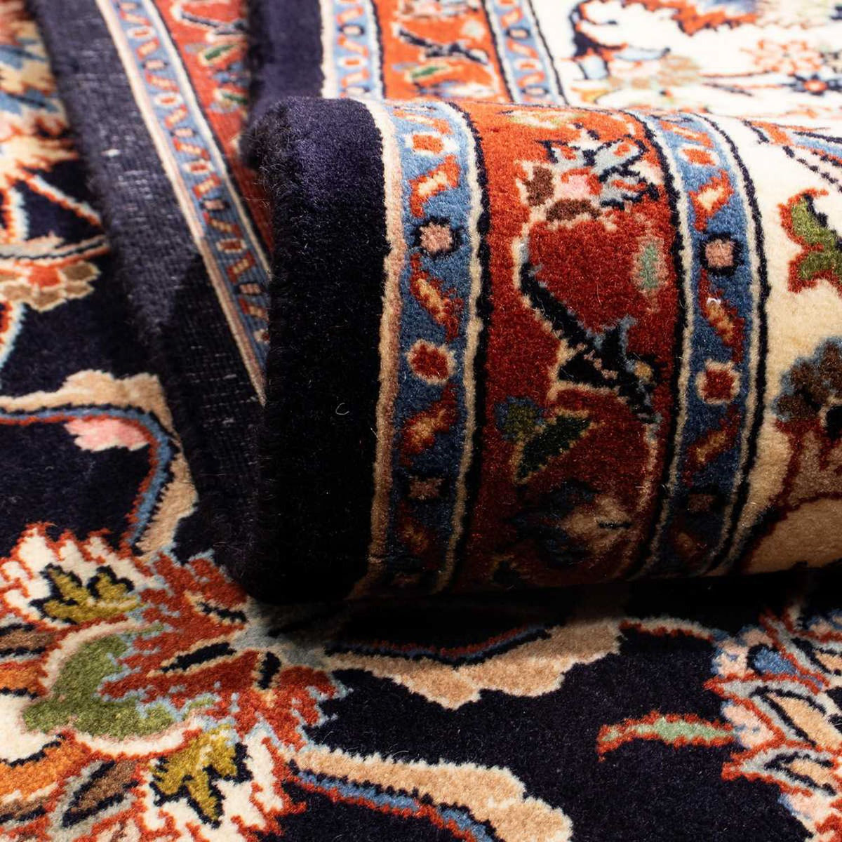 Dywan perski - Klasyczny - 297 x 203 cm - ciemnoniebieski