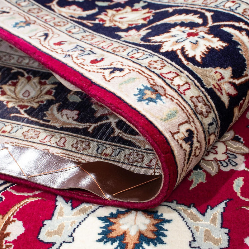 Dywan perski - Tabriz - Królewski - 200 x 150 cm - ciemna czerwień