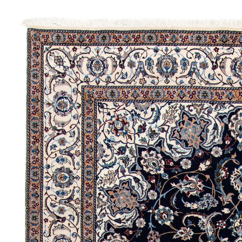 Dywan perski - Nain - Królewski - 303 x 203 cm - czarny