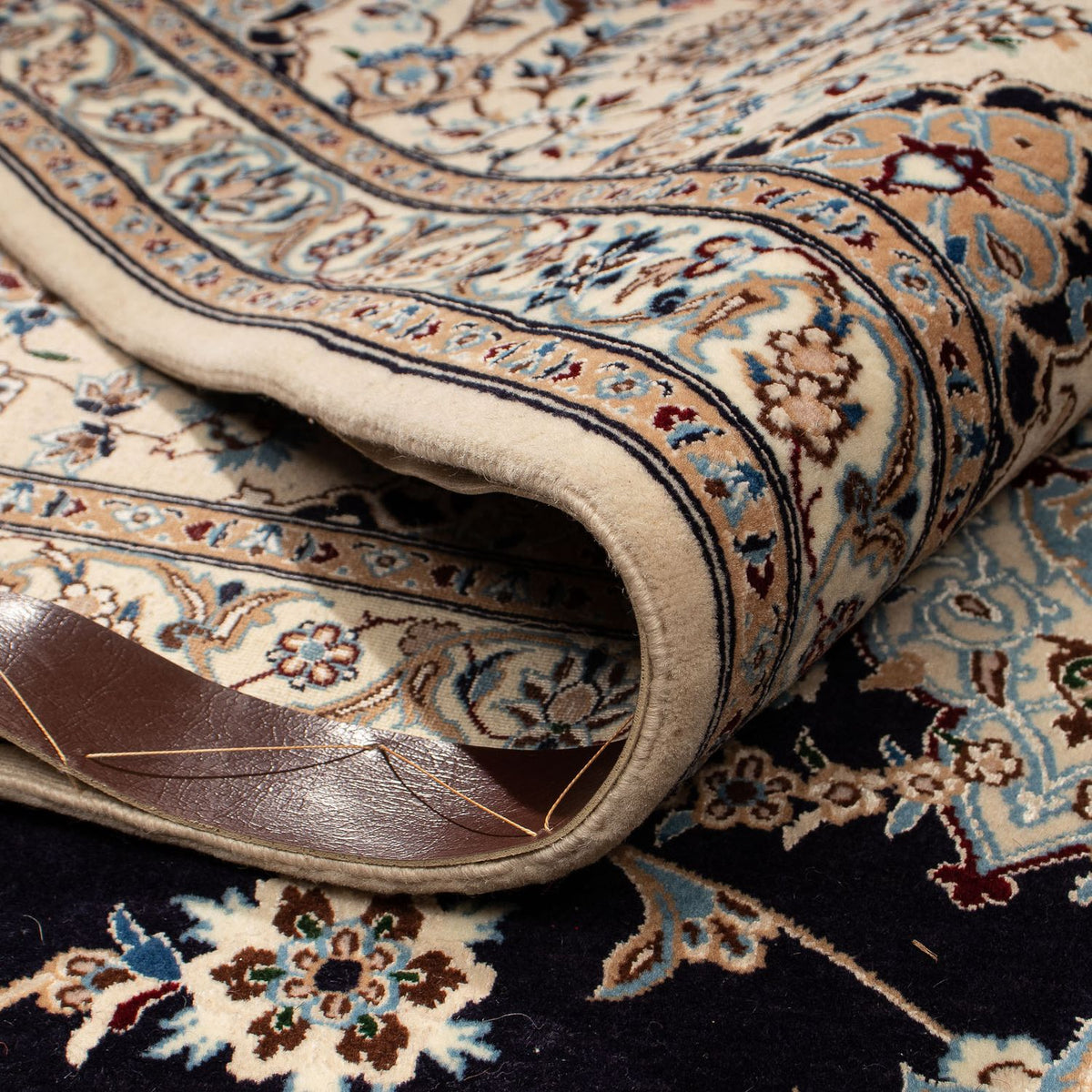 Dywan perski - Nain - Premium - 312 x 222 cm - beżowy