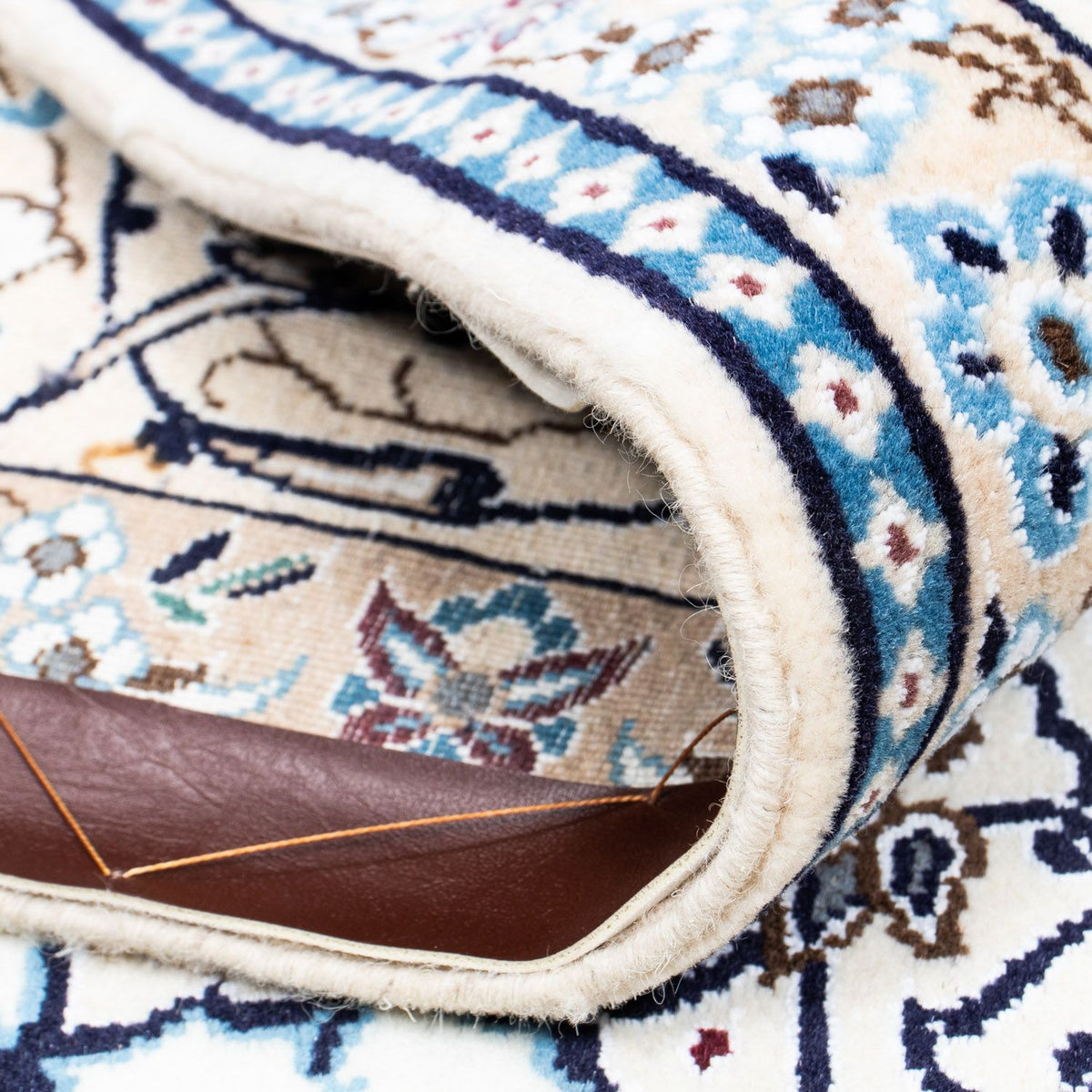 Dywan perski - Nain - Królewski - 307 x 204 cm - beżowy