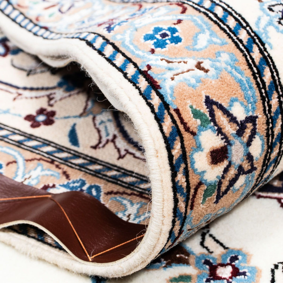 Dywan perski - Nain - Królewski - 311 x 202 cm - beżowy