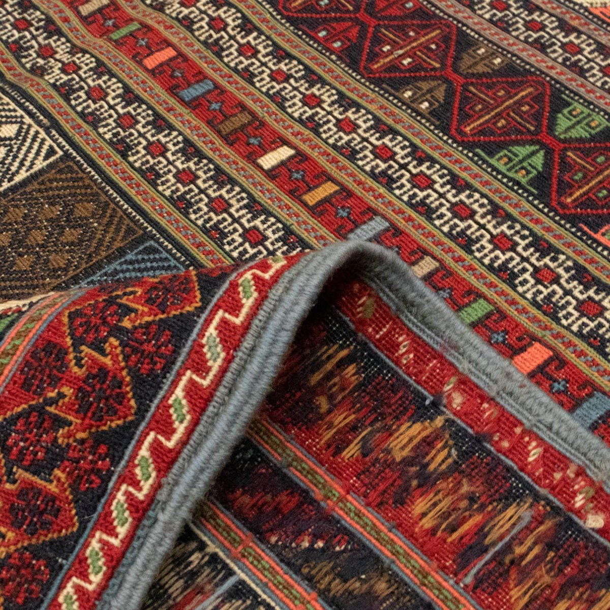 Perski dywan - Nomadyczny - 304 x 200 cm - wielokolorowy