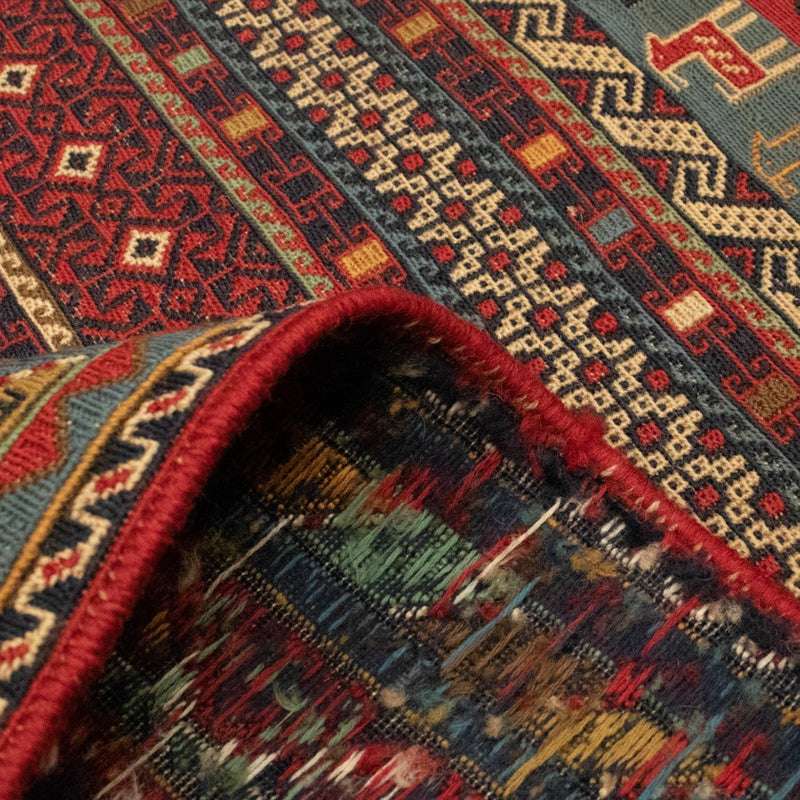 Perski dywan - Nomadyczny - 300 x 192 cm - wielokolorowy