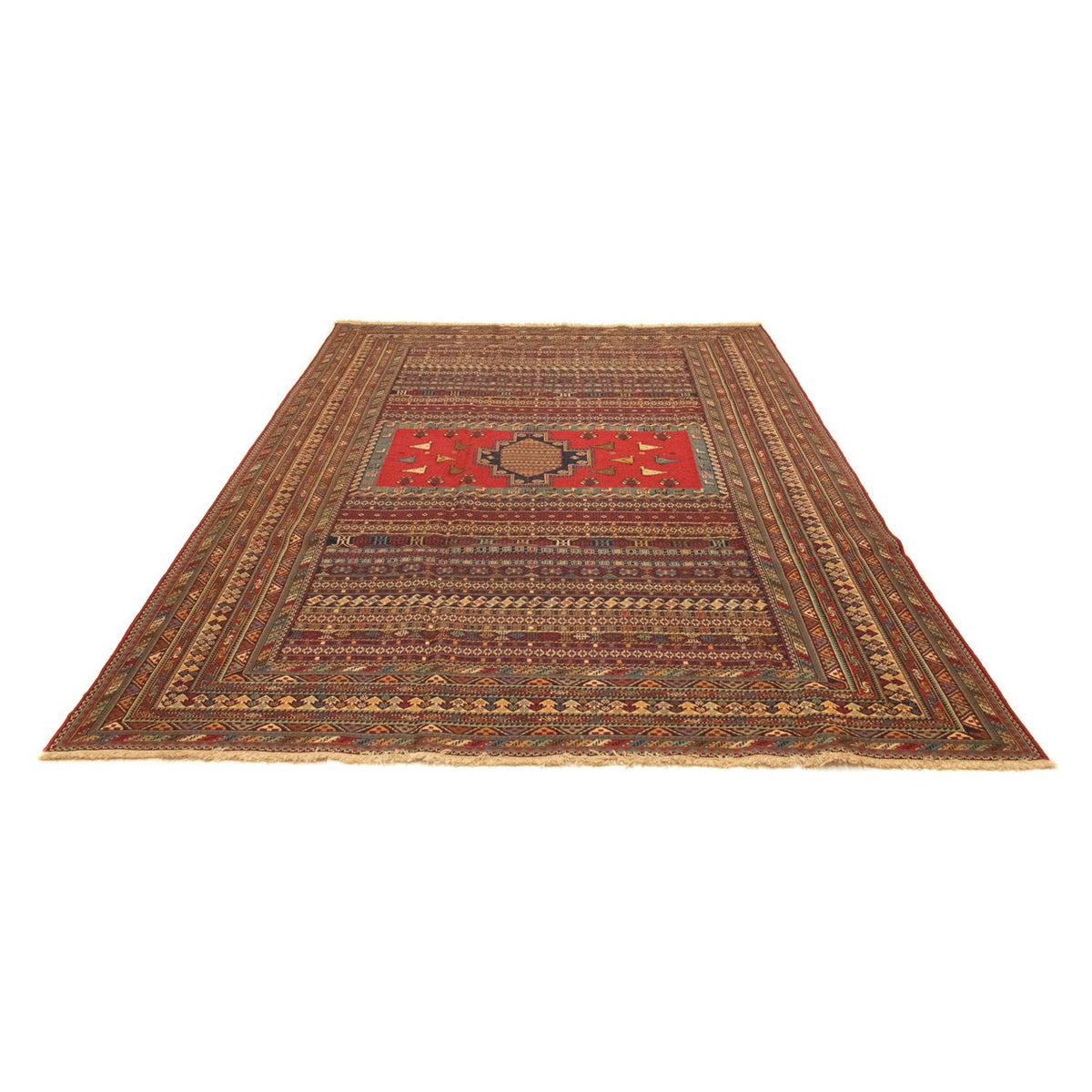 Perski dywan - Nomadyczny - 300 x 192 cm - wielokolorowy