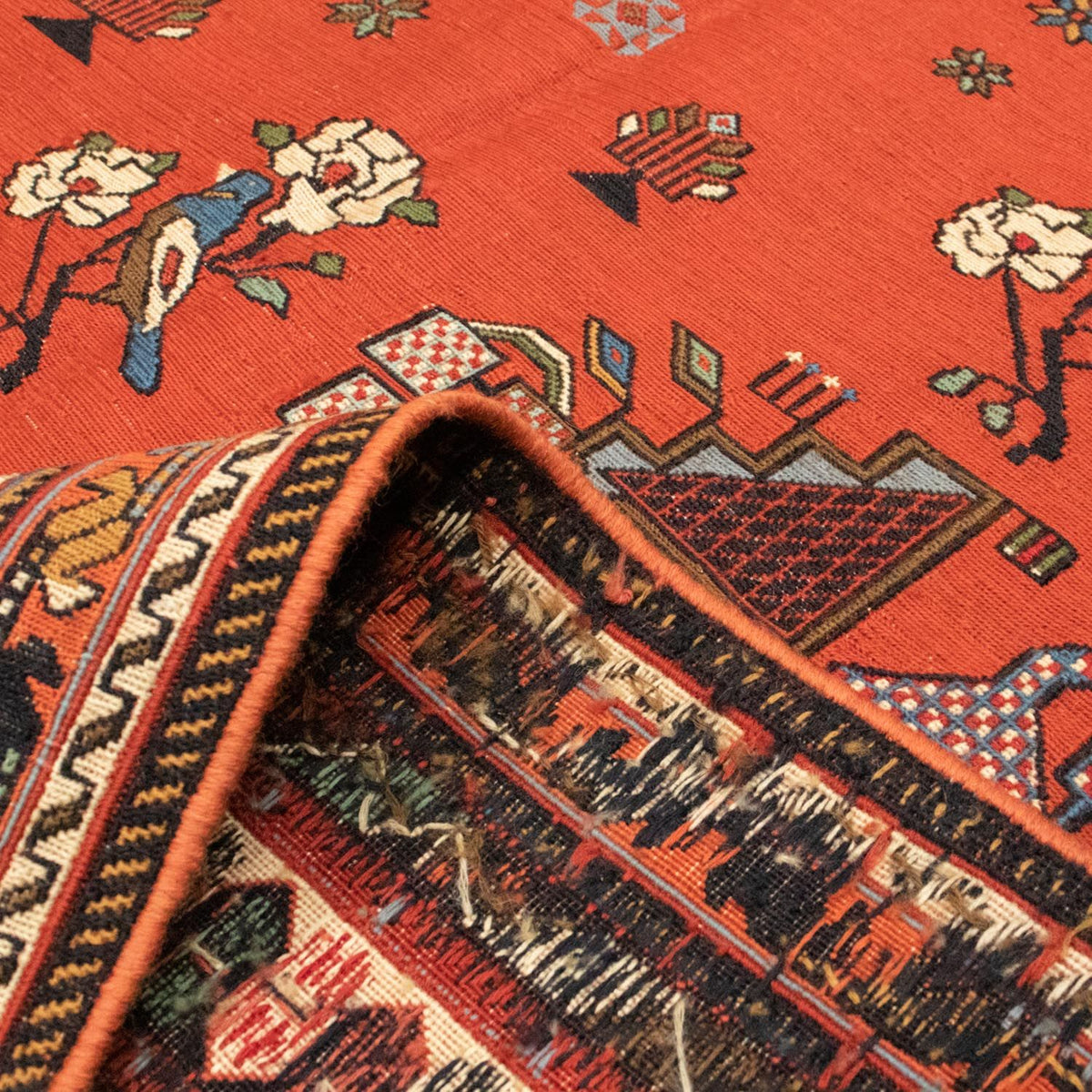 Perski dywan - Nomadyczny - 286 x 192 cm - wielokolorowy