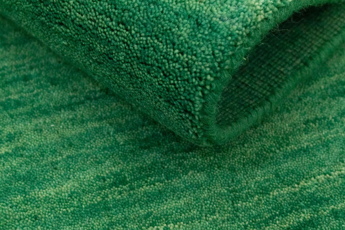 Dywan Gabbeh - Miękki - 300 x 250 cm - zielona