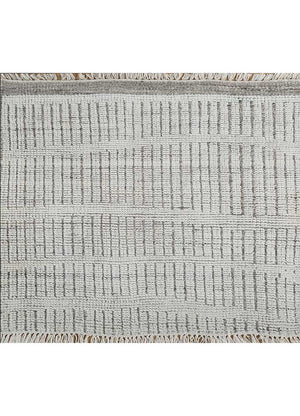 Dywan wełniany kwadratowy  - 75 x 75 cm - kremowy