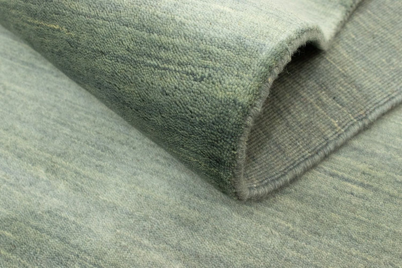 Biegacz Dywan Gabbeh - Indus - 200 x 80 cm - srebrny