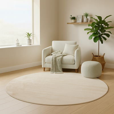 Dywan Gabbeh - Miękki - Uni - okrągły