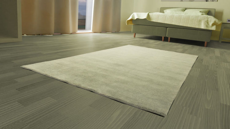 Dywan Gabbeh - Indus - 160 x 90 cm - srebrny