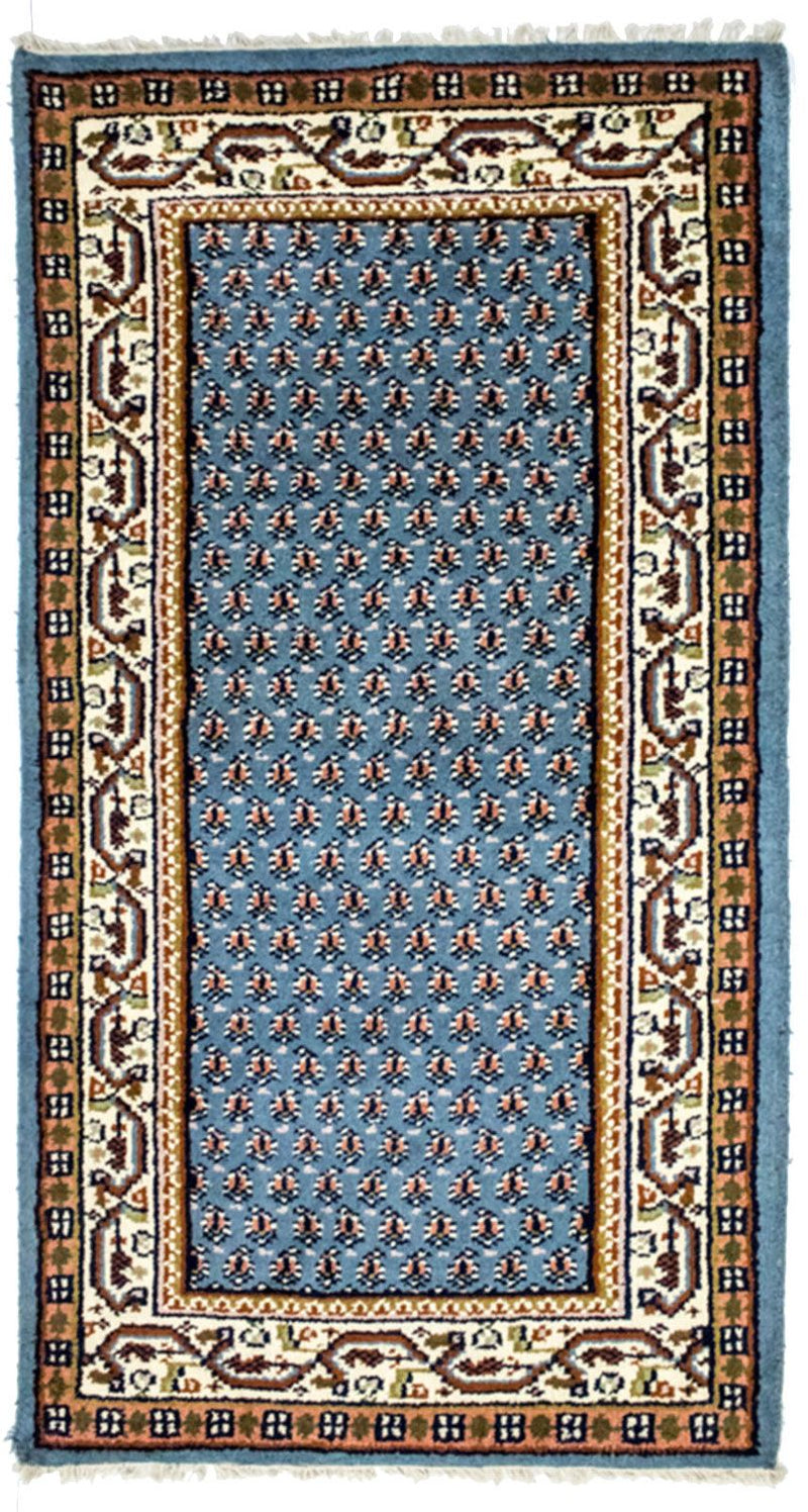 Dywan orientalny - 160 x 90 cm - turkusowy