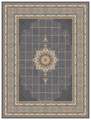 Orientalny dywan tkany - Eastern Elegance - prostokątny