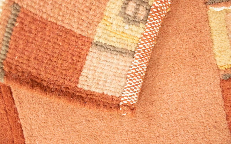 Dywan z Nepalu - 60 x 40 cm - różowy