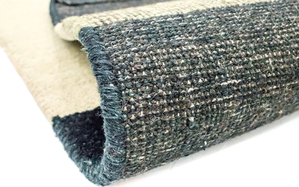 Dywan Gabbeh - Indus - 165 x 110 cm - zielona