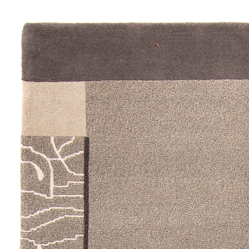 Dywan z Nepalu - 230 x 160 cm - szary