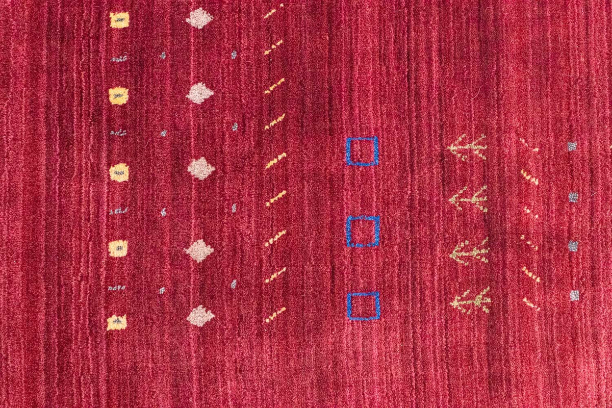 Dywan wełniany - 240 x 170 cm - czerwony