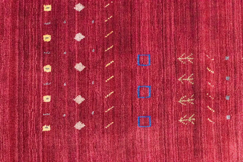 Dywan wełniany - 240 x 170 cm - czerwony