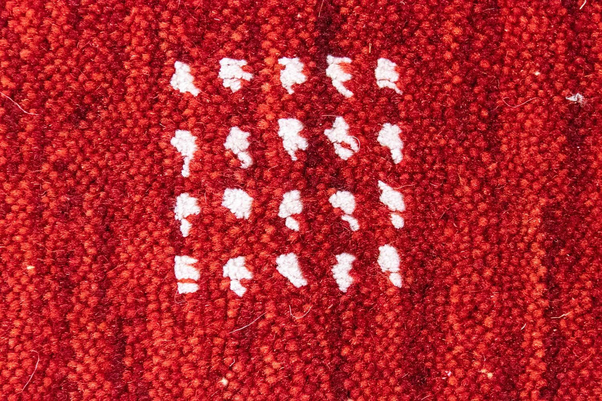 Dywan Gabbeh - Miękki - 240 x 170 cm - czerwony