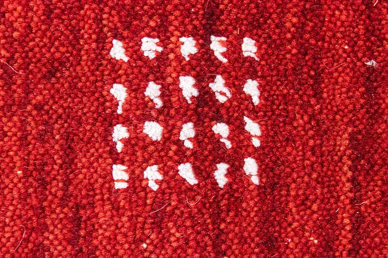 Dywan Gabbeh - Miękki - 240 x 170 cm - czerwony