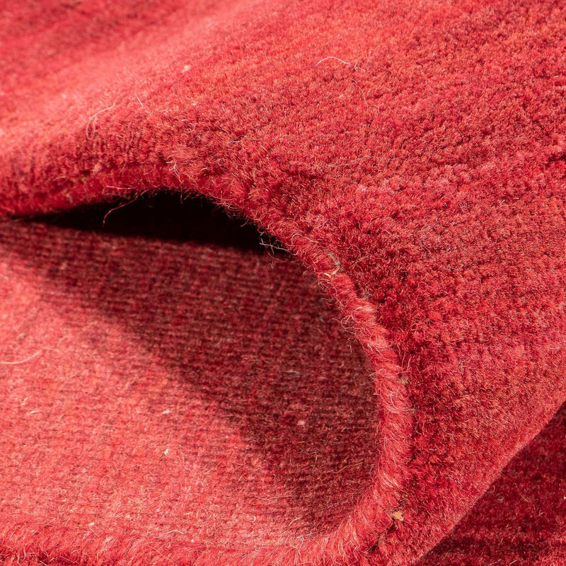 Dywan Gabbeh - Loribaft Softy - 240 x 170 cm - ciemna czerwień