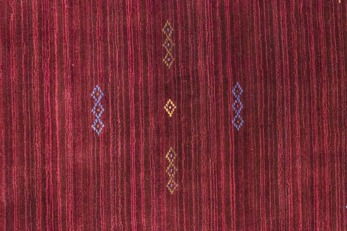 Dywan Gabbeh - Miękki - 240 x 170 cm - czerwony