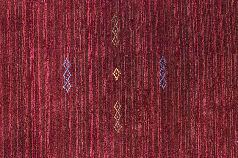 Dywan Gabbeh - Miękki - 240 x 170 cm - czerwony