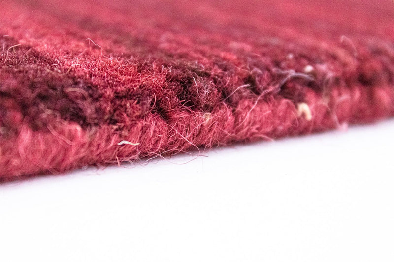 Dywan Gabbeh - Miękki - 240 x 170 cm - czerwony